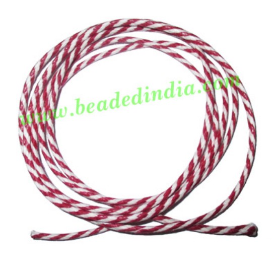 Picture of Braided Cotton Wax Cords, size: 2mm