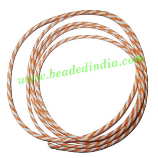 Picture of Braided Cotton Wax Cords, size: 2mm