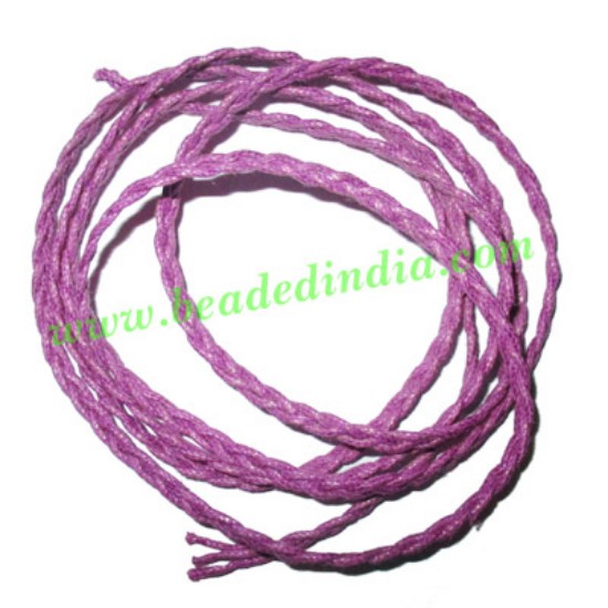 Picture of Braided Hunter Cotton Wax Cords, size: 4mm