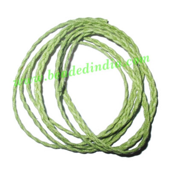 Picture of Braided Hunter Cotton Wax Cords, size: 4mm