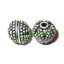 Picture of Silver Plated Fancy Beads, size: 11x11.5mm, weight: 3.1 grams.