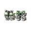 Picture of Silver Plated Fancy Beads, size: 5x6mm, weight: 0.92 grams.