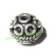 Picture of Silver Plated Fancy Beads, size: 7.5x8mm, weight: 0.79 grams.