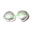 Picture of Silver Plated Brushed Beads, size: 11x12.5x12mm, weight: 1.31 grams.