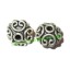 Picture of Sterling Silver .925 Fancy Beads, size: 10x13mm, weight: 2.74 grams.