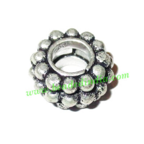 Picture of Sterling Silver .925 Fancy Beads, size: 6x13mm, weight: 3.21 grams.