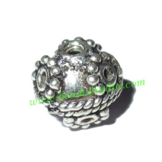 Picture of Sterling Silver .925 Fancy Beads, size: 10x11mm, weight: 1.76 grams.