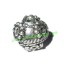 Picture of Sterling Silver .925 Fancy Beads, size: 10x11mm, weight: 1.76 grams.