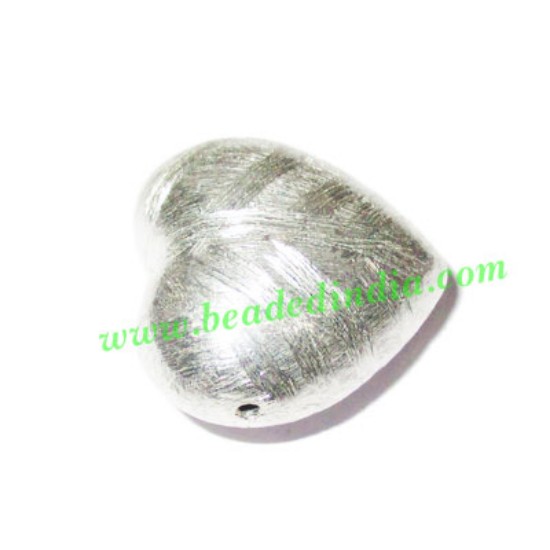 Picture of Sterling Silver .925 Brushed Beads, size: 23x24x15mm, weight: 6.91 grams.