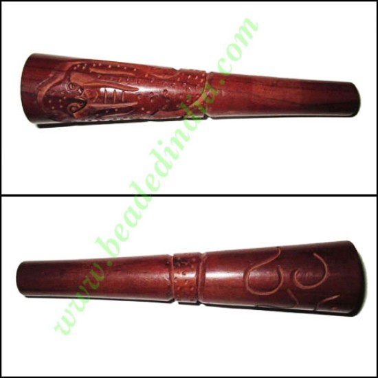 Picture of Handmade rosewood smoking pipe, size : 5.5 inch pipe