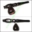 Picture of Handmade real ebony wood smoking pipe, size : 4 inch pipe