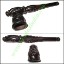 Picture of Handmade real ebony wood smoking pipe, size : 4.5 inch pipe