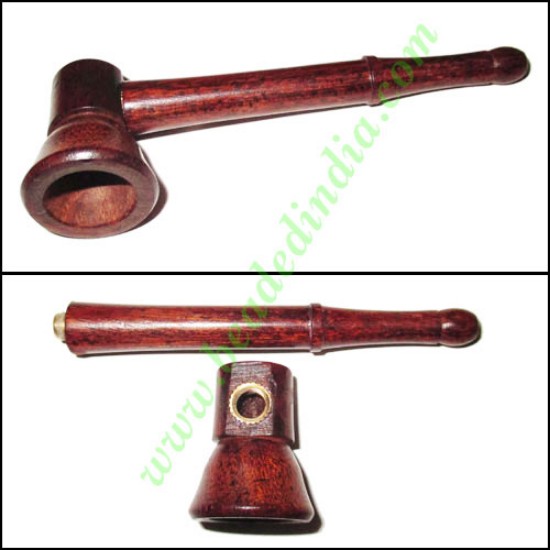 Picture of Handmade rosewood smoking pipe, size : 3 inch pipe