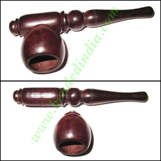 Picture of Handmade rosewood smoking pipe, size : 4 inch pipe