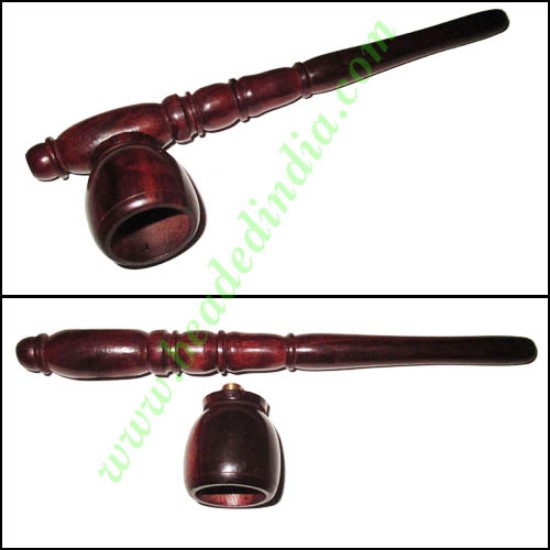 Picture of Handmade rosewood smoking pipe, size : 6 inch pipe