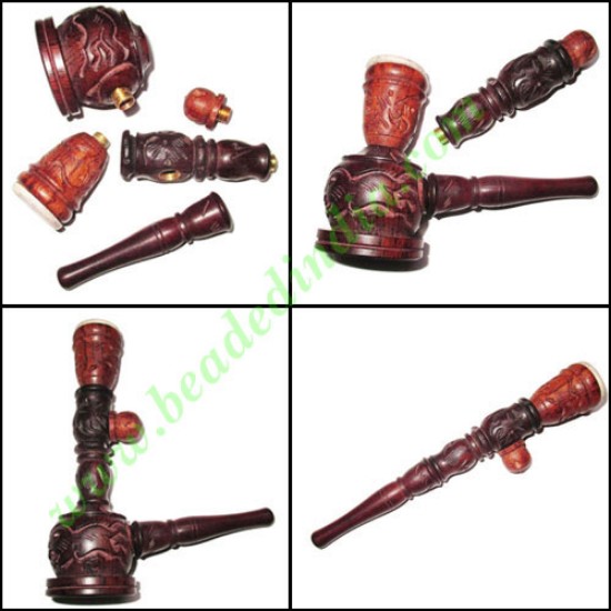 Picture of Handmade rosewood smoking pipe, size : 5 inch pipe