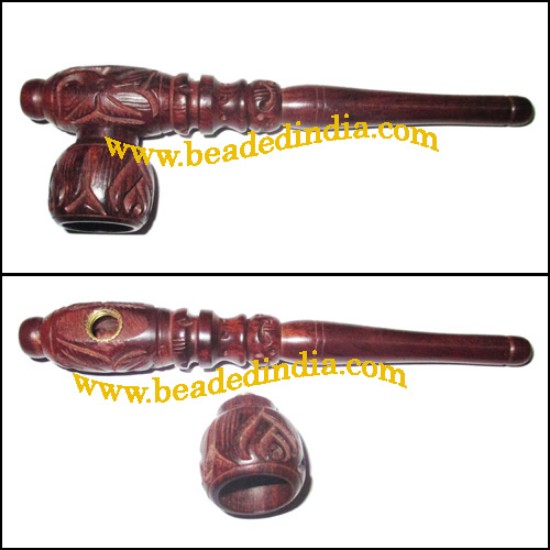 Picture of Handmade rosewood smoking pipe, size : 5 Inch