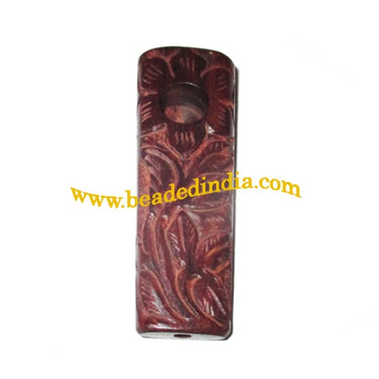 Picture of Handmade rosewood flat smoking pipe, size : 3.25 Inch