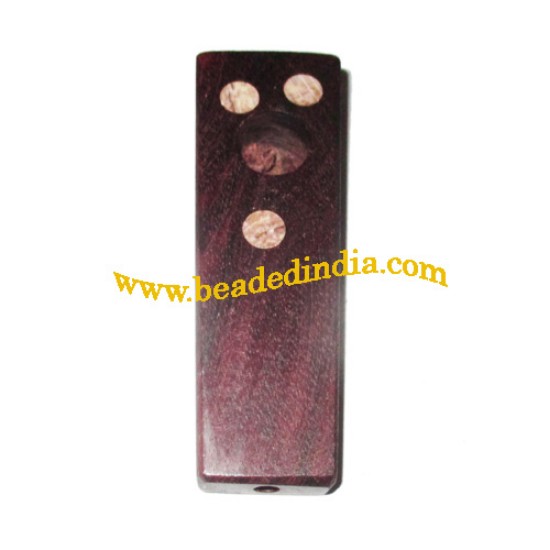 Picture of Handmade rosewood flat smoking pipe, size : 3.25 Inch