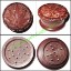 Picture of Handmade wooden smoking herb grinder, size : 31x52mm
