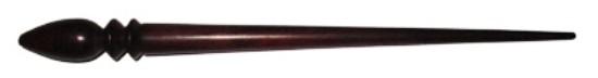 Picture of Handmade rosewood hairsticks, size : 7 inch