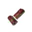 Picture of Rosewood Beads, Handcrafted designs, size 10x20mm, weight approx 2.05 grams