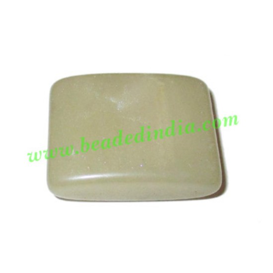 Picture of Resin Fancy Beads, Size : 6x18x23mm, weight 2.91 grams, pack of 100 Pcs.