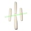 Picture of Bone hairpipes white, size : 2.5 inches
