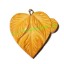 Picture of Handmade wooden fancy pendants, size : 30x32x9mm