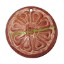 Picture of Handmade wooden fancy pendants, size : 40x8mm