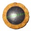 Picture of Handmade wooden fancy pendants, size : 50x9mm