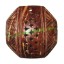 Picture of Handmade coconut shell wood pendants, size : 51x3mm