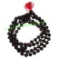 Picture of Real Ebony Wood Beads String (mala of 108 fine handmade 14mm round beads well knotted)