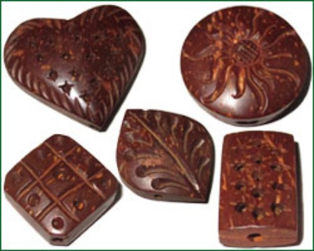 Picture for category coconut shell wood beads