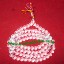 Picture of Crystal sphatik faceted diamond cut 10mm round 108+1 beads mala
