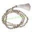 Picture of Rutilated Quartz 4mm round prayer beads mala of 108 beads