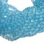 Picture of Blue Topaz 8mm round prayer beads mala of 108 beads