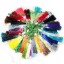 Picture of Silk Tassels 2 inch long, assorted color pack of 500 pcs., used in mala, necklaces and bracelets