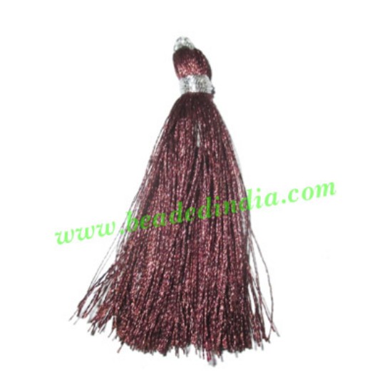 Picture of Silk Tassels 2 inch long, pack of 500 pcs., used in mala, necklaces and bracelets