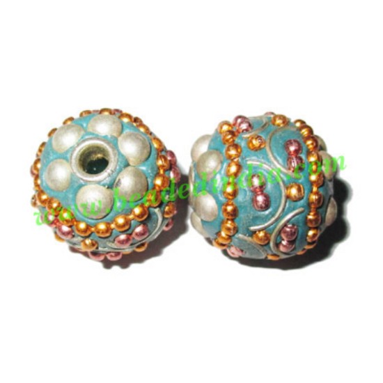 Picture of Kashmiri Beads (lakh beads, bollywood beads), size 19mm