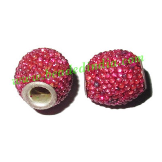 Picture of Kashmiri Beads (lakh beads, bollywood beads), size 11mm