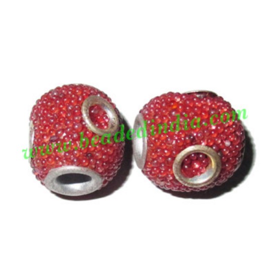 Picture of Kashmiri Beads (lakh beads, bollywood beads), size 14mm