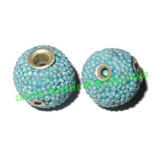 Picture of Kashmiri Beads (lakh beads, bollywood beads), size 13mm