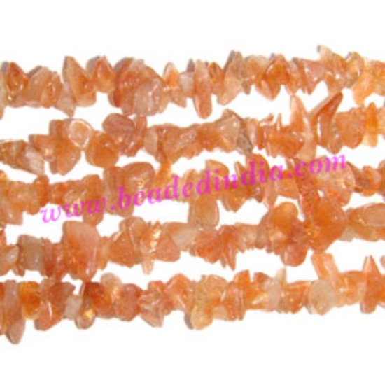 Picture of Sunstone semi precious chips uncut