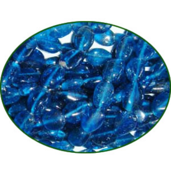 Picture of Fine Quality Blue Apatite Plain Oval, size: 4x6mm to 5x7 mm