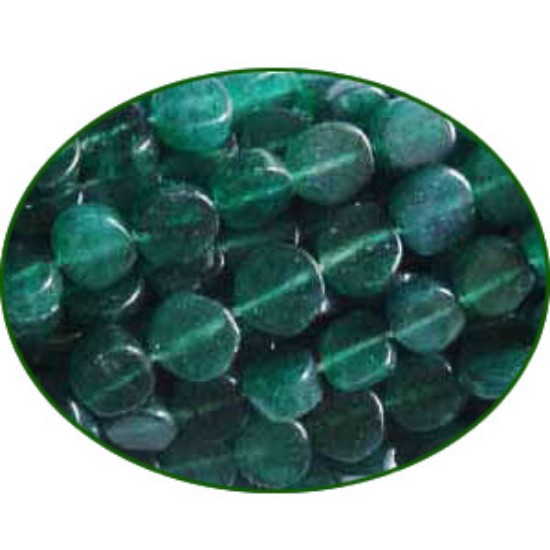 Picture of Fine Quality Aventurine Plain Coin, size: 8mm to 10mm