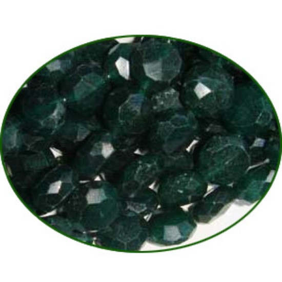 Picture of Fine Quality Aventurine Green Faceted Coin, size: 10mm to 11mm