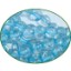 Picture of Fine Quality Blue Topaz Dyed Plain Round, size: 8mm