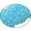 Picture of Fine Quality Blue Topaz Dyed faceted Oval, size: 7x9mm to 9x11mm
