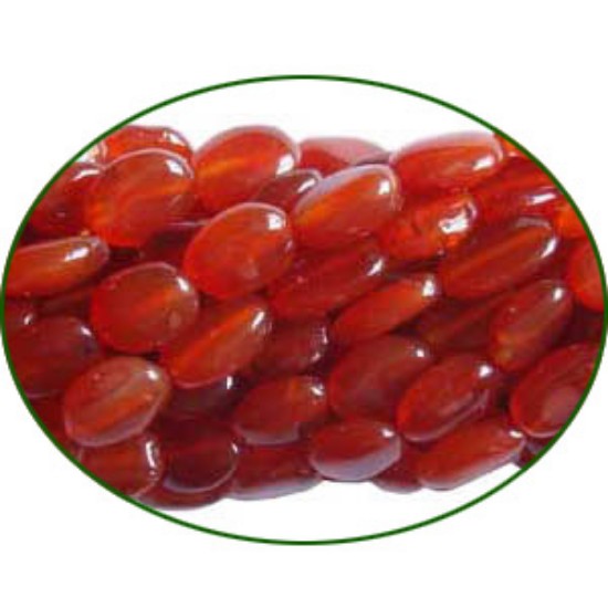 Picture of Fine Quality Carnelian Faceted Oval, size: 6x8mm to 8x10mm